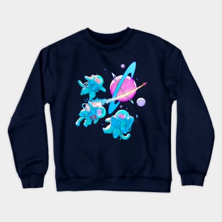 3 Spacecat Planet Shirt Crewneck Sweatshirt